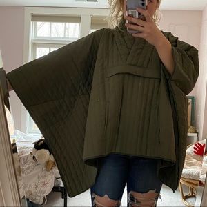 Army green kimono jacket NWT